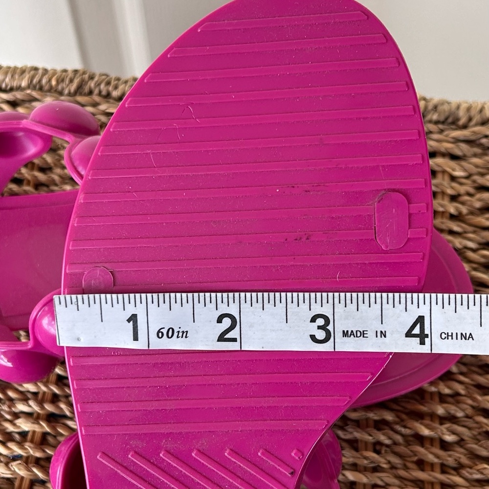 Steve Madden Zaza Bubble Strap Slide Sandals Bright Pink Size 9 - Picture 9 of 10